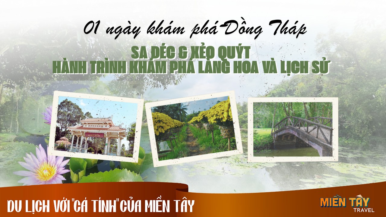 Tour Đồng Tháp 1 ngày